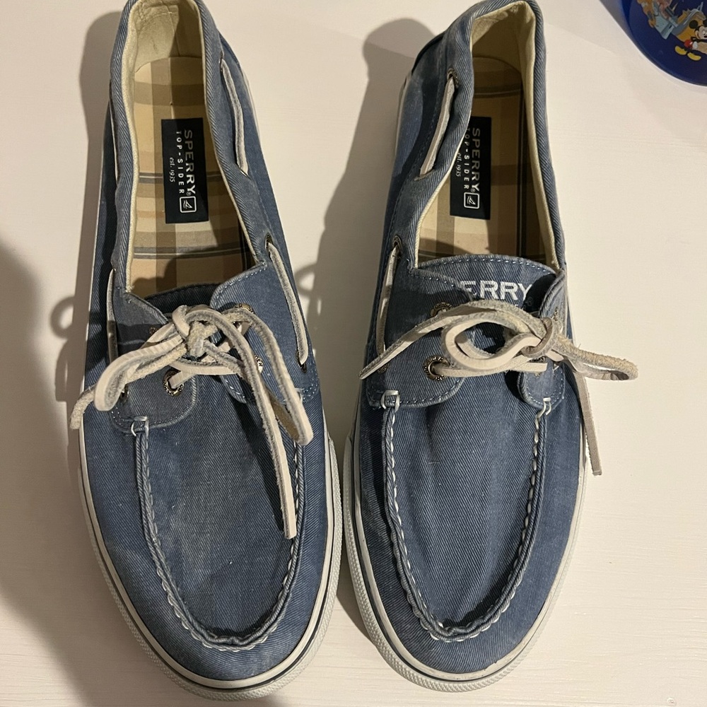 Canvas Sperry Topsiders